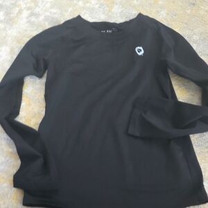 Black Layering Long Sleeve Shirt SPORT Size Small Kids